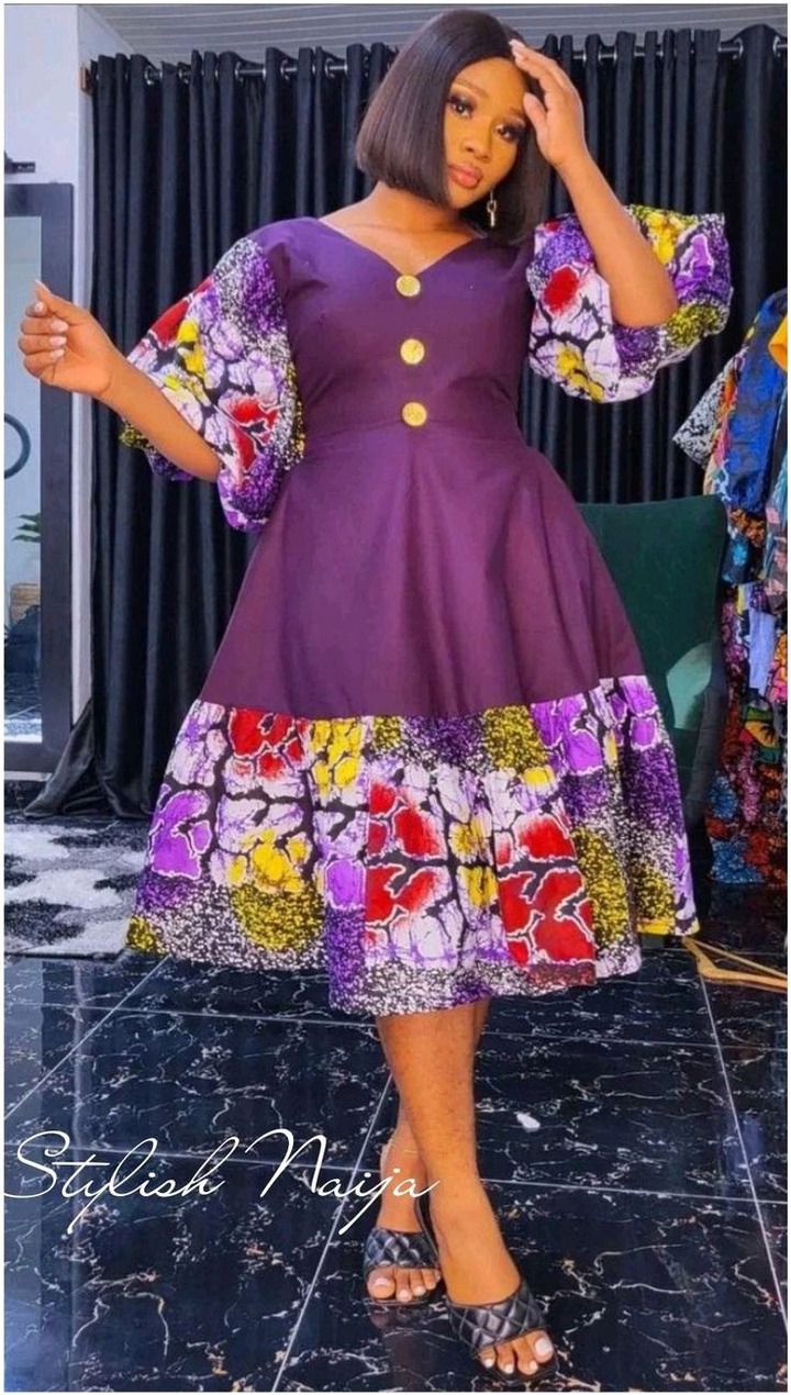 Ankara and 2024 plain material styles